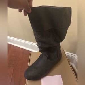 WOMEN'S JOURNEE COLLECTION SHELLEY-3 WIDE CALF KNEE HIGH BOOTS